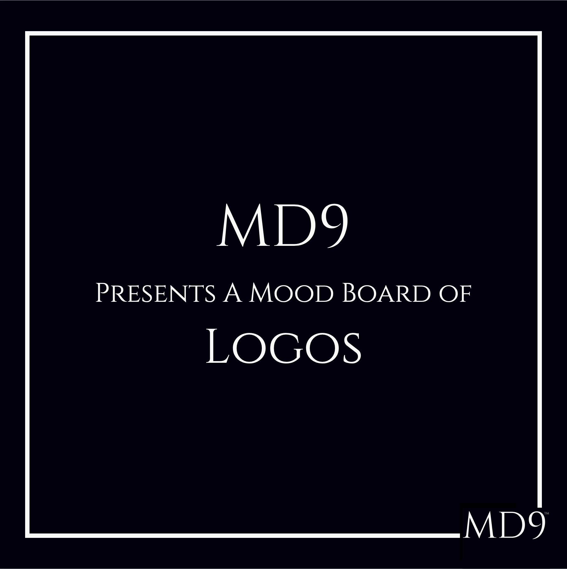 MD9’s Design Mood Board – Logos